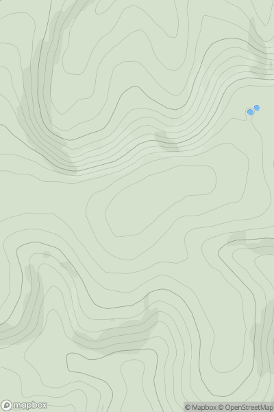 Thumbnail image for Castle Hill [South East England] [TQ374074] showing contour plot for surrounding peak
